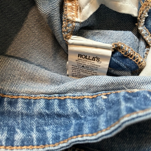 Rolla’s (from Free People) Miller Mid High Rise Slim Jeans, Sz 28 - Picture 14 of 14